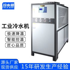 冷水哥20HP風(fēng)冷式冷水機冷凍水循環(huán)低溫冷水機注塑模具廠家